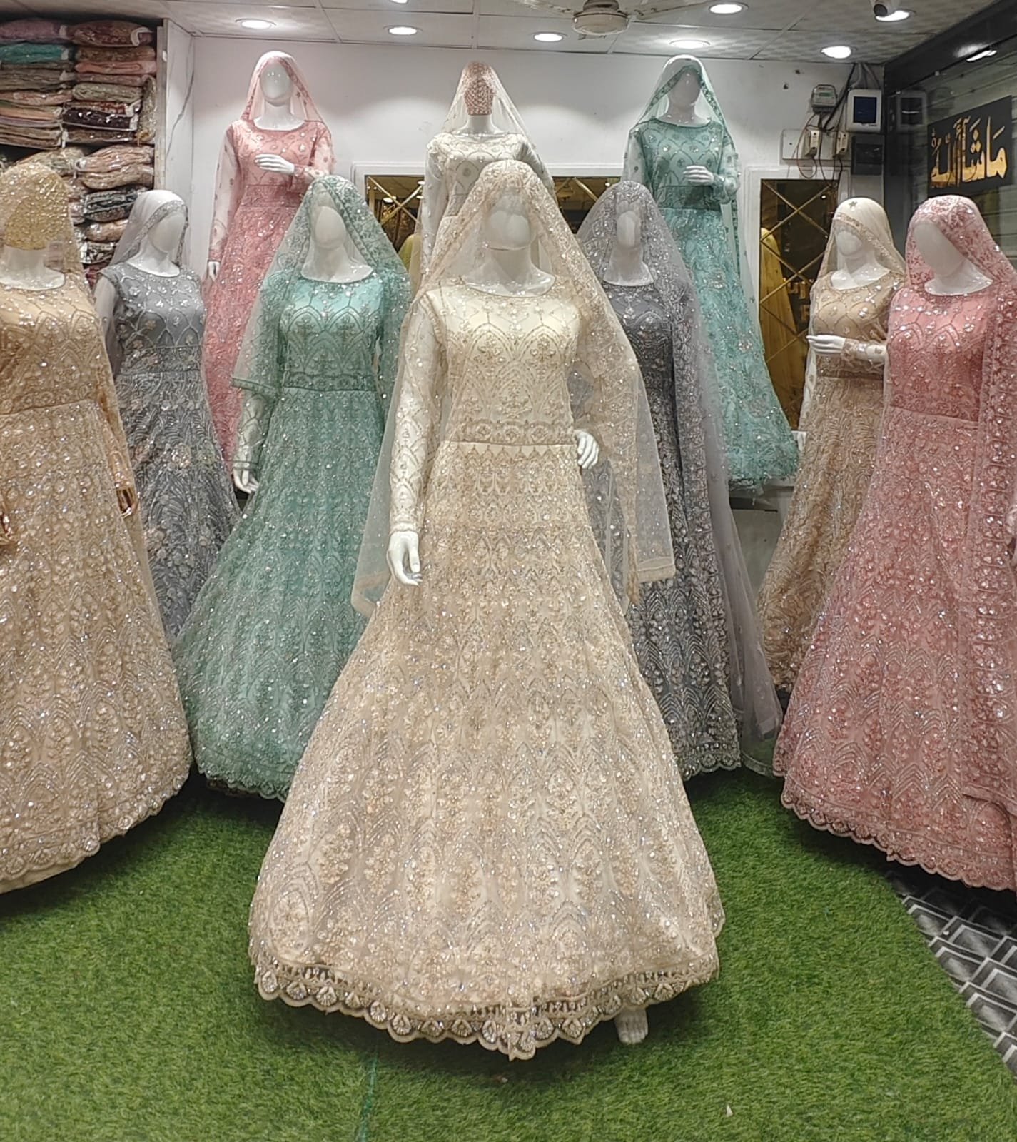 Bridal lehenga collection at Gujrat Fashion Latur — wedding sarees & garara